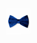 ROYAL BLUE VELVET BOW TIE