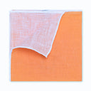 ORANGE POCKET SQUARE