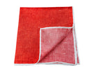 RED POCKET SQUARE