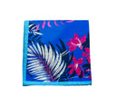 BLUE FLORAL POCKET SQUARE