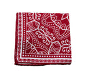 RED DASTARKHWAN POCKET SQUARE
