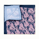 BLACK PAISLEY POCKET SQUARE