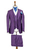 AUBERGINE 3 PIECE SUIT