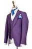 AUBERGINE 3 PIECE SUIT