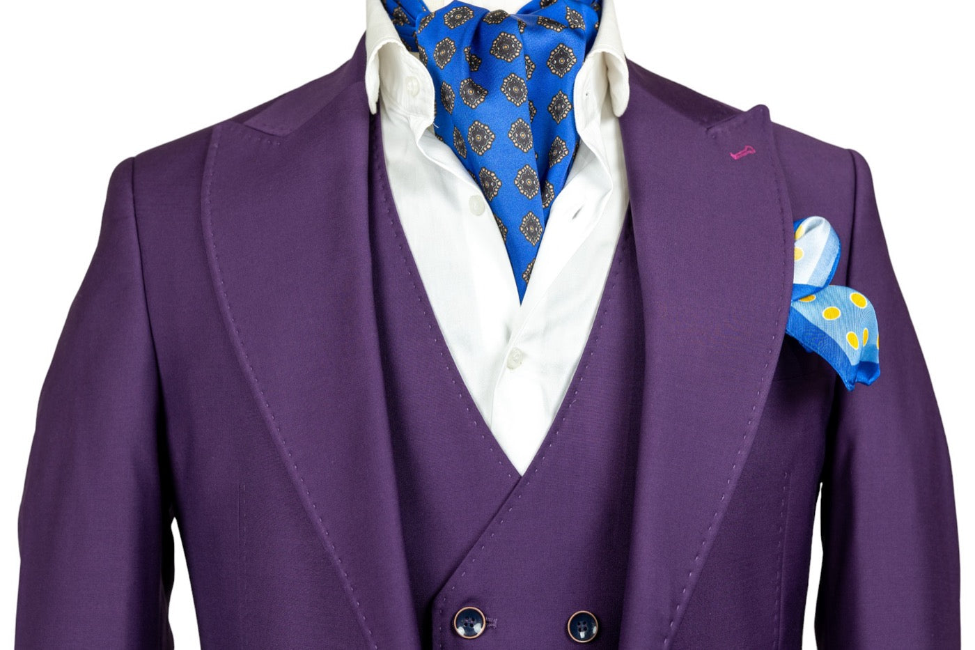 AUBERGINE 3 PIECE SUIT – LSF Milano