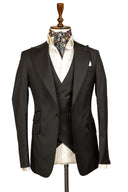 RAVEN BLACK 3 PIECE SUIT