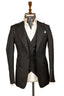 RAVEN BLACK 3 PIECE SUIT