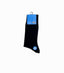 PLAIN BLACK TALL SOCKS