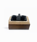 MATTE BLACK SQUARE CUFFLINK