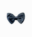 BLACK PUFFY BOW TIE