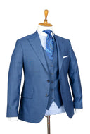 BIRDEYE INDIGO BLUE 3 PIECE SUIT