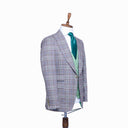 APPLE GREEN PLAID 3 PIECE SUIT