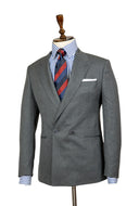 CHARCOAL GREY 2B DOUBLE BREASTED SUIT