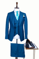 BLUE TEAL 3 PIECE SUIT