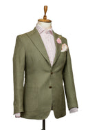 OLIVE LINEN SUIT