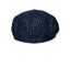 BLUE WHITE DOTS HAT