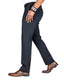 CLASSIC BLACK GAB TROUSERS