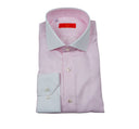 PINK WHITE COLLAR SHIRT
