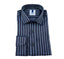 BLUE CABLE STRIPE SHIRT