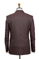 BURGUNDY BROWN 3 PIECE SUIT