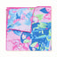 PINK FLORAL PARROT POCKET SQUARE