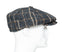 GREY ORANGE PLAID HAT