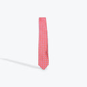 METALLIC RED PAISLEY TIE