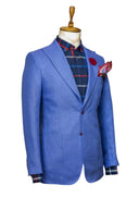 GREY PURPLE LINEN SPORT COAT