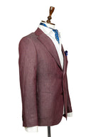LINEN WINE SPORT COAT