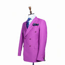 LAVENDER DOUBLE BREASTED SUIT