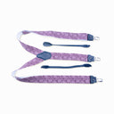 PINK PAISLEY SUSPENDERS