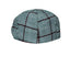 GREEN HOUNDSTOOTH HAT