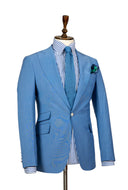 BLUE GREY SPORT COAT