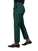 DARK FOREST GREEN TROUSERS