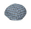 BLUE GREY HOUNDSTOOTH HAT