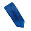 BLUE HOUNDSTOOTH TIE