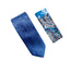 GREY BLUE PAISLEY TIE