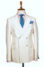 WHITE DOUBLE BREASTED SPORT COAT