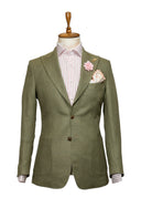 OLIVE LINEN SUIT