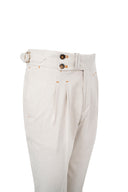 BEIGE LINEN TROUSER