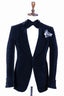 NAVY BLUE VELVET TUXEDO