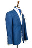 LIGHT BLUE STRIPED LINEN SPORT COAT