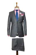 GREY PINSTRIPE SUIT
