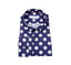 NAVY WHITE POLKA DOTS SHIRT