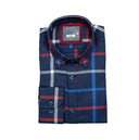 MULTICOLOR PLAID LINEN SHIRT