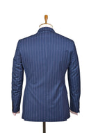 FL NAVY BLUE PINSTRIPE DB SUIT