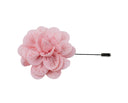PINK FLORAL LAPEL PIN