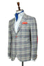 PINK PLAID PATCH SPORT COAT