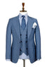 GREY BLUE 3 PIECE SUIT