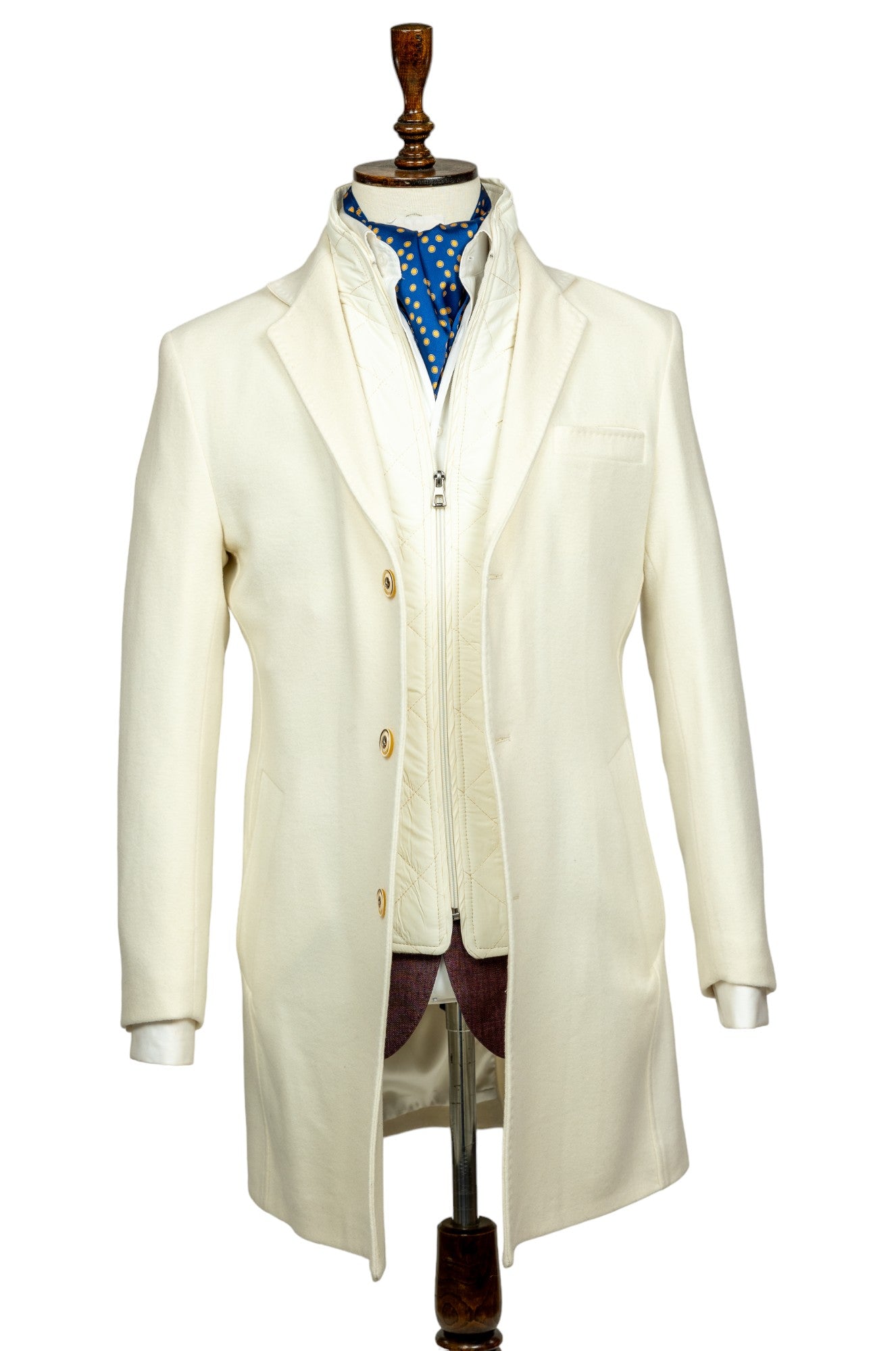 WHITE LONG COAT – LSF Milano